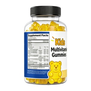 Gomitas Sin Azúcar Health Nova GMP <span class=keywords><strong>para</strong></span> Niños, Vitamina C, D3, Zinc, Omega 3, Gomitas de Ositos, Multivitamínicas <span class=keywords><strong>para</strong></span> Niños - Product Image 2