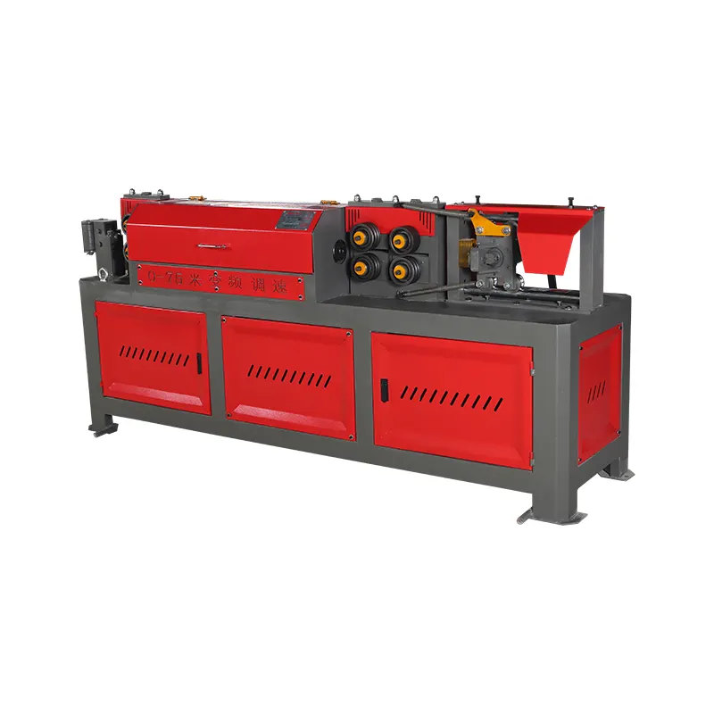 Rebar Coil Straightening Machine Automatic Mechanical Steel Wire Straightening And Cutting Machine