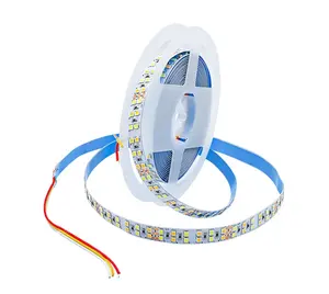 Çift beyaz SMD2835 LED şerit CCT ayarlanabilir Flex LED bant 2700-6500K beyaz ayarlanabilir led ışık şerit CRI 80/90/95/97