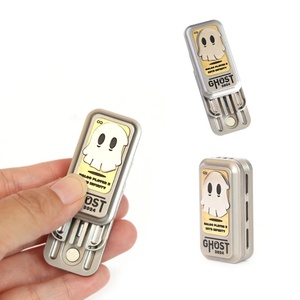 Juguete Antiestrés de Metal Ghost para Adultos y Niños, Diapasón Deslizante y Spinner de Mano para Aliviar el Estrés, Regalo para la Oficina - Product Image 3
