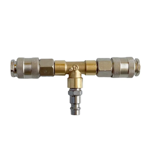 <strong>Europe</strong> Standard 2-3 Ways Pneumatic Manifold Splitter <strong>Coupler</strong> New Condition <strong>Quick</strong> Fitting Compressed Air Distributor - Product Image 4