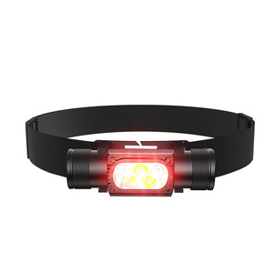 New Dual <strong>Light</strong> Sources Design Waterproof Led <strong>Headlamp</strong> Type-C Rechargeable <strong>Headlamp</strong> Professional for Outdoor Lighting Headlights - Product Image 1