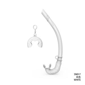 ท่อหายใจได้เกรดอาหารซิลิโคนแถบคาดศีรษะยืดหยุ่นได้สำหรับฝึกดำน้ำฟรีสไตล์ - Product Image 2