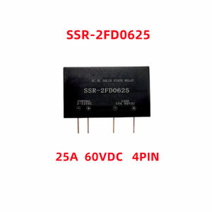 รีเลย์โซลิดสเตทแบบ DC ขนาดเล็กสำหรับ PCB 5A 10A 25A 60V 400V 600VDC รุ่น SSR-2FD0625 SSR-2FD6005 SSR-2FD4010 SSR-2FD0610 - Product Image 3