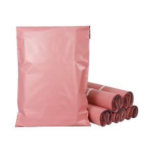 Bolsa de Correo Ecológica, Biodegradable y Sostenible, Color Rosa Morado, con Logotipo Personalizado - Product Image 4