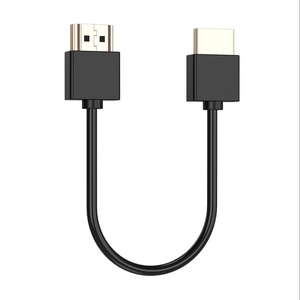 Xput Cáp HDMI đen 10cm 15cm 20cm 30cm 50cm 100cm ngắn siêu mỏng mạ Vàng 4K 2.0V 1080P HDMI nam sang nam - Product Image 1