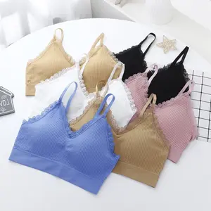 Beauty U Back Brassiere padded Wrapped Chest Vest Women Seamless wireless Bra Tube Top for teens girl