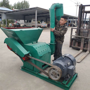 Large <b>Dust</b> Collector Feed Grass <b>Powder</b> Machine Electric Engine Steel Plate Automatic Grain Crusher Three Phase - Product Image 4
