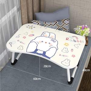 사용자 정의 로고 크기 친환경 소파 베드 화이트 접이식 노트북 책상 침대 트레이 - Product Image 6