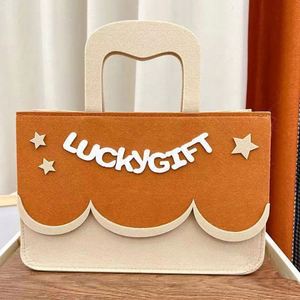 Bolsa Pequeña de Fieltro para Promociones, Bolsa de Dulces para Niños, Lindas Bolsas de Regalo para San Valentín, Cumpleaños, Bodas, Fiestas - Product Image 3