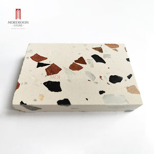 טרומיים חצץ טרצו מרוכבים טבעי שיש זכוכית שבבי לערבב - Product Image 2