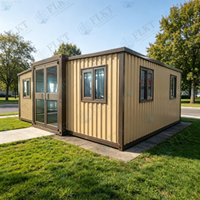 Maison conteneur extensible étanche à faible coût FLKT à vendre, garantie 2 ans, maison mobile préfabriquée, livraison directe d'usine