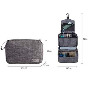Bolsa de Aseo Portátil Impermeable Personalizada de Fábrica China, Organizador de Viaje Colgante, Kit de Aseo, Bolsa de Cosméticos con Gancho - Product Image 2