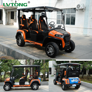 Carrito de Golf de Lujo LVTONG para 4 Personas con Sistema de CA de 72V y Pantalla - Product Image 2