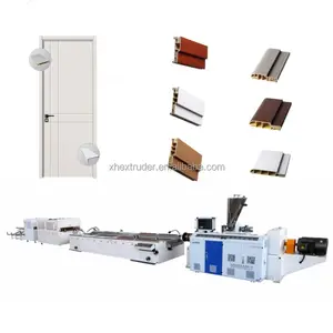 Plasticpvc Wpc Door Frame Making Machine Board Making Machinery Pvc Wpc Door Board Extruder Making Machine Door Making Machi