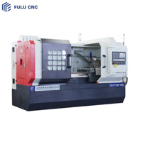 Centre de tournage CNC horizontal CK6150-1000, tourelle à 4 positions, haute efficacité, respectueux de l'environnement, pour le travail des pièces automobiles