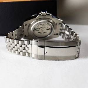 Reloj Mecánico de Diseño para Hombre, Correa de Acero Inoxidable de 40 mm, Automático de Lujo, NH35 - Product Image 5