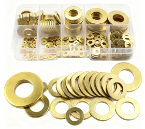 हॉट सेलिंग पीतल गैसकेट फ्लैट वॉशर M2-M10 कॉम्बिनेशन स्पेयर 180 टुकड़े प्रति बॉक्स बड़ी मात्रा में छूट मूल्य - Product Image 5