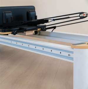 화이트 알루미늄 합금 무선 모바일 다기능 요가 필라테스 장비 운동 접이식 블랙 - Product Image 3