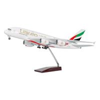 Modèle d'avion Airbus A350 China Eastern de 37 cm avec roues, simulation d'avion, modèle d'avion pour souvenir et collection