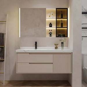 Wall Mount <b>Storage</b> Smart Modern Hinges Vanities Medicine Led Lights Display <b>Bathroom</b> <b>Mirror</b> Cabinet - Product Image 2
