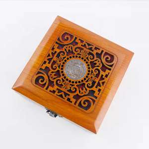 Tùy Chỉnh Đồ Trang Sức Màu Nâu Bao Bì Bằng Gỗ <span class=keywords><strong>MDF</strong></span> Lưu Trữ Bao Bì Hộp Chất Lượng Cao Xem Quà Tặng Bao Bì Hộp Gỗ - Product Image 2