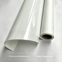 Film PET rétroéclairé à base d'eau avec surface mate, écologique, résistant aux UV et à l'eau, pour affichages en caissons lumineux