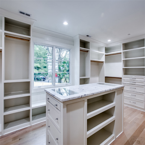 Armoire de rangement DAIYA blanche style Shaker avec <span class=keywords><strong>porte</strong></span> en <span class=keywords><strong>verre</strong></span> - Product Image 5