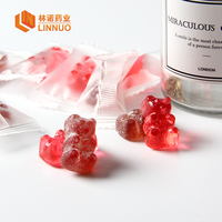 Tangerine Gummies Fudge Bonbons Marque privée Vegan Personnalisé Fabricant OEM