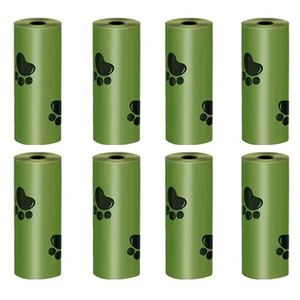 High Quality Popular Dog Waste Bags <b>Compostable</b> 100% Eco-Friendly Thick & Leak Proof Biodegradable Dog Poop Bags - Product Image 1