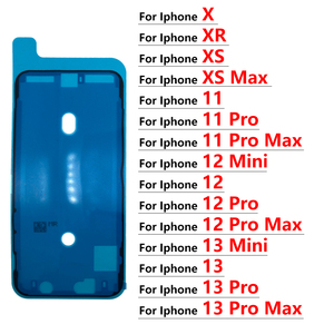 Adesivo Cover posteriore per Iphone 15 14 13 12 11 Pro X <span class=keywords><strong>XR</strong></span> XS Max 7 7plus 8 plus adesivo impermeabile colla parti di riparazione - Product Image 3