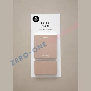 Tùy chỉnh hình vuông giấy dính Lưu ý Bảng điều khiển Memo Pad thiết lập kế hoạch chức năng tối giản pastel bảng màu - Product Image 1