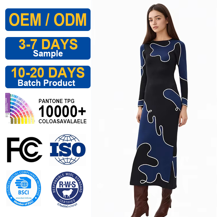 Women s Knitted Tight Fitting Solid