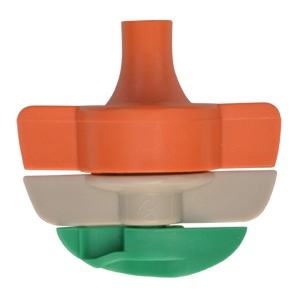 Aspersor profesional de pulverización uniforme y rotación Green Sen 360 para riego de jardín de granja de vivero de huerto de alto valor - Product Image 5