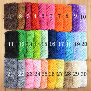 Vente de 6 pouces coréen Crochet Wrap poitrine tête avec 15x15cm enfants poitrine Wrap bricolage 38 couleurs - Product Image 1