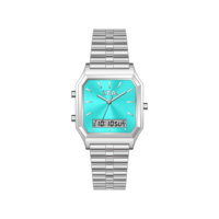 Reloj Digital para Hombre al por Mayor con Retroiluminación LED, Alarma, Cronómetro, Funciones Deportivas, Esfera de Cristal y Correa de Silicona