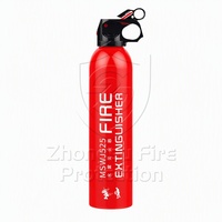 Extincteur portable à mousse aqueuse ZHONGSU 600ml 620ml pour voiture, équipement de protection incendie d'urgence portatif pour véhicule