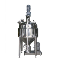 Équipement de réservoir de mélangeur d'émulsion de mayonnaise à petite échelle de laboratoire d'industrie fabricant de ligne de production d'usine de mayonnaise