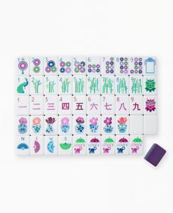Juego de Mahjong Americano Personalizado de Acrílico para <span class=keywords><strong>Casino</strong></span>, Diseño Moderno y Colorido - Product Image 2