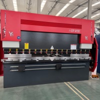 Presse plieuse CNC WE67K 100T/3200 avec contrôleur Delem DA53T, machine de pliage de tôles hydraulique