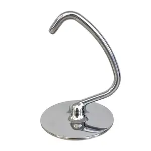 Gancho de masa de acero inoxidable K45DH, repuesto para mezclador de soporte Kitchenaid KSM90 y K45