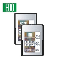 Carte de stockage CF Express Type A 128 Go 256 Go 512 Go 1 To 800 Mo/s Mémoire haute vitesse Vidéo et photo 4K 8K