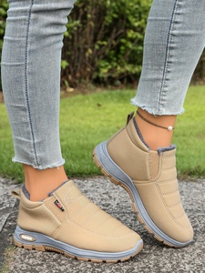 Bottes <span class=keywords><strong>d</strong></span>'<span class=keywords><strong>hiver</strong></span> et <span class=keywords><strong>d</strong></span>'été <span class=keywords><strong>pour</strong></span> femmes, style <span class=keywords><strong>d</strong></span>écontracté, bout carré, bout ouvert, thermiques, imperméables, antidérapantes, douces et chaudes - Product Image 5