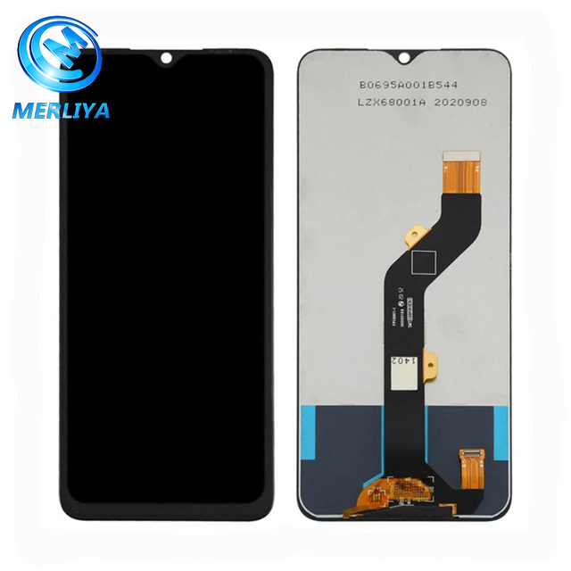 LCD Display Assembly Touch Screen for Infinix Tecno Smart 6 X6511 Plus X6823 for Infinix Smart 6 Dhone Display