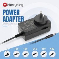 Adaptateur secteur AC/DC 12V 5A avec prise argentine, alimentation 60W pour routeurs sans fil et caméras de sécurité