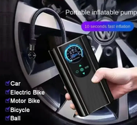 Universal Car Accessories 12V 120W ABS Air Compressor Tire Inflator Car Tyre Pump Inflator Portable