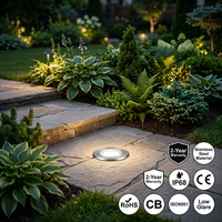 Lumière LED souterraine encastrée pour allée, en acier inoxydable, DMX512, pour extérieur, à encastrer dans le sol, pour pavés et terrasses