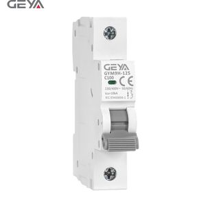 Geya GYM9H-125-1P 125A AC Mini MCB MCCB điện đúc trường hợp ARC lỗi ngắt mạch 10kA ngắt sản xuất 400V - Product Image 1