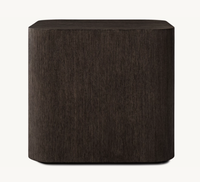 Meubles de salon design moderne et luxueux, table d'appoint en chêne massif pour villa