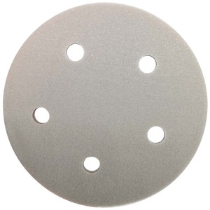 Disque de ponçage en mousse de 5 pouces à 5 trous avec fixation auto-agrippante, abrasif, pour ponçage humide et sec, idéal pour le métal, le bois et le polissage de meubles - Product Image 6